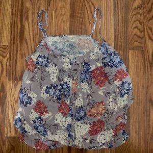 Spaghetti strap tank top